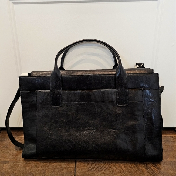 Wilsons Soft Leather Pelle Studio Black Purse, Laptop Bag, Handbag - Picture 1 of 11